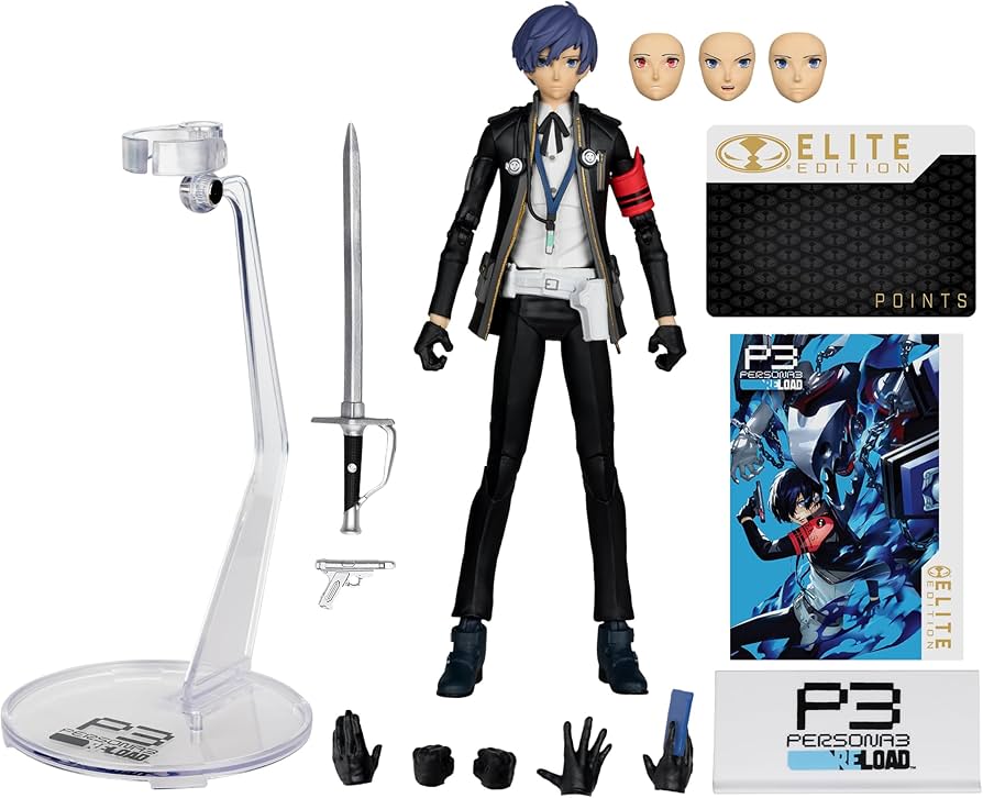 Amazon.com: McFarlane Toys- Persona 3 Reload The Protagonist 7in